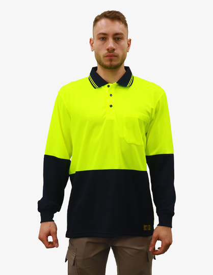 SFWP155 - Outlet. Hi Vis Polo Shirts. 2 Colourways In Stock.